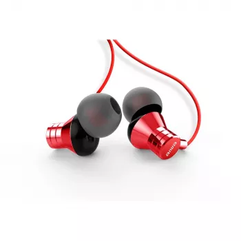AIWA ESTM-50USB-C/RD In-Ear Stereo Earphones with Microphone, USB, Red