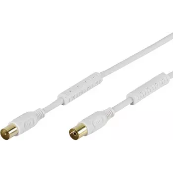 Propojovací kabel pro SAT anténu Vivanco 3 m, bílý VVAN30FEDBGW