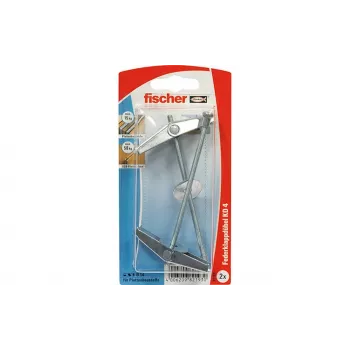 Fischer 084341 KD 4 K NV dutinová hmoždinka s hákovým šroubem, 105 mm, 1 sada