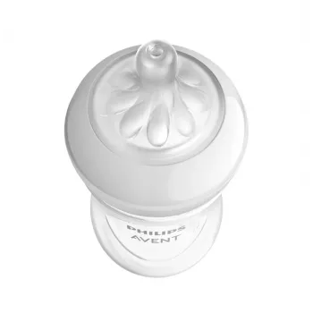 Philips Avent Natural Response savičky na kojeneckou láhev, rychlý tok, 3m+, 2 ks, silikon, transparentní