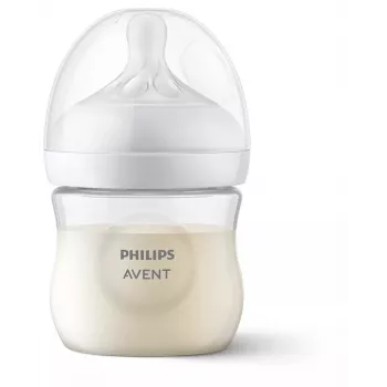 Philips Avent Natural Response kojenecká láhev 125 ml s novorozeneckou savičkou, 0m+