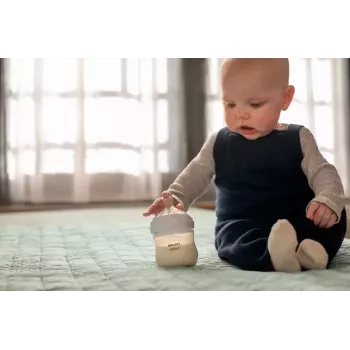 Philips Avent Natural Response kojenecká láhev 125 ml s novorozeneckou savičkou, 0m+