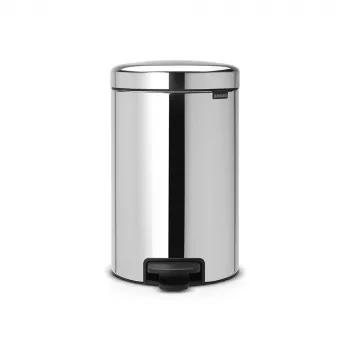 Šlapací koš Brabantia NewIcon 12L, Brilliant Steel