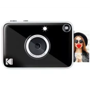 Digitální fotoaparát s okamžitým tiskem Kodak RODOMATICPBK 10MP s vestavěným bleskem, černý