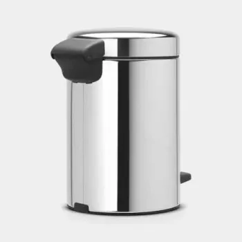 Šlapací odpadkový koš Brabantia NewIcon 5 l, Brilliant Steel