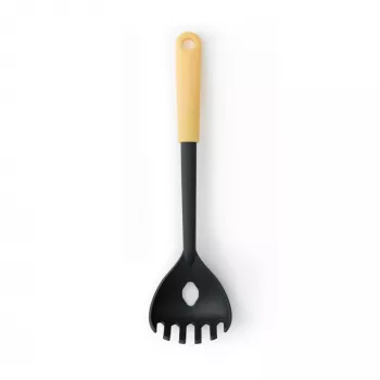 Brabantia servírovací lžíce na špagety, Vanilla Yellow, nylon, tepelně odolná, vhodná do myčky