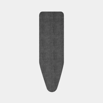 Potah na žehlicí prkno Brabantia Denim Black, velikost B, 124x38 cm, 8mm polstrování