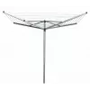 Rotační sušák na prádlo Brabantia Topspinner 40m, 4 ramena, Metallic Grey