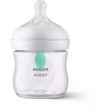 Philips Avent Natural Response antikoliková kojenecká láhev s ventilem AirFree, 125 ml, Newborn Flow 1, 0m+