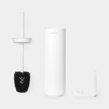 Toaletní kartáč s držákem Brabantia ReNew, Mineral White