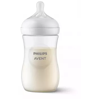Philips AVENT Natural Response kojenecká láhev 260 ml, střední savička, 1m+