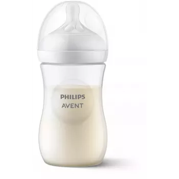Philips AVENT Natural Response kojenecká láhev 260 ml, střední savička, 1m+