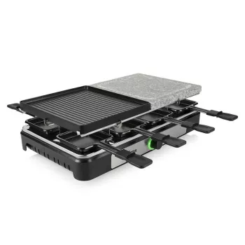 Raclette Tristar RA-2747 s nepřilnavou úpravou, kontrolkou, grilovací funkcí, černá, kámen