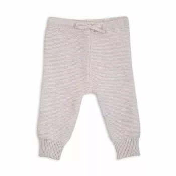 Dětské pletené merino kalhoty Lodger Jooger Knit, Birch, velikost 62