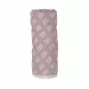 Mušelínová zavinovací deka Lodger Swaddle Tribe 120x120 cm růžová