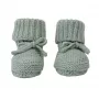 Dětské pletené capáčky Lodger Slipper, hedvábí, 0–6 měsíců