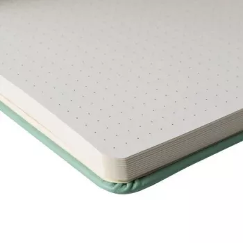 Sakura Dot Grid Square Notebook Pale Patina Hardcover 160 Pages 94167406