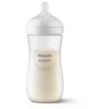 Dětská láhev Philips Avent Natural Response 330 ml, savička rychlý průtok, 3m+
