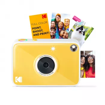 Digitální instantní fotoaparát Kodak RODOMATICPYL s tiskem ZINK Zero Ink, 10MP, 3,5 inch LCD, Bluetooth, USB-C, MicroSD
