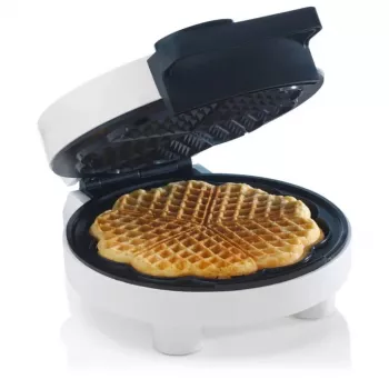 Waffle maker na srdce Trebs 13100 1000 W bílý