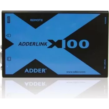 Adder AdderLink X100 VGA USB Audio KVM Extender Set over CATx to 100m (X100A-USB/P-IEC)
