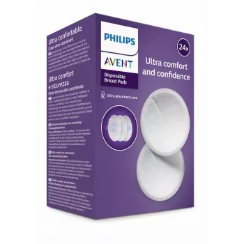 Jednorázové prsní vložky Philips Avent (24 balení)