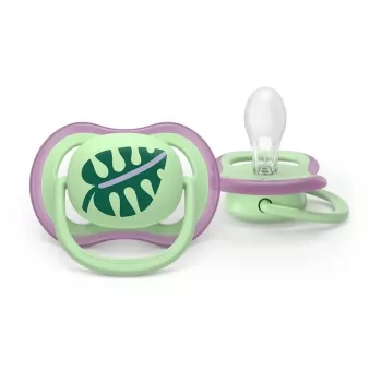 Dudlík Philips Avent Ultra Air 6-18 měsíců, 2 balení, pro dívky