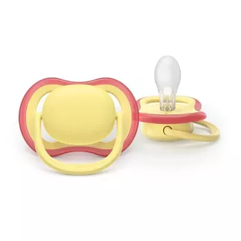 Dudlík Philips Avent Ultra Air 0-6 měsíců, 2 balení, pro dívky