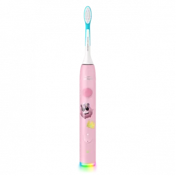 Sonic elektrický zubní kartáček Philips Sonicare For Kids s Bluetooth, růžový
