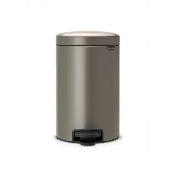 Šlapací odpadkový koš Brabantia NewIcon 12 l, Platinum