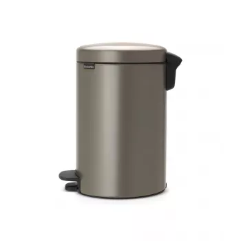 Šlapací odpadkový koš Brabantia NewIcon 12 l, Platinum