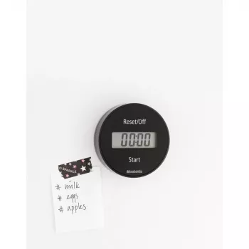 Kuchyňská minutka Brabantia s magnetem, tmavě šedá