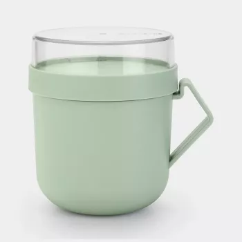 Hrnek na polévku Brabantia Make & Take 0,6 l jade zelený