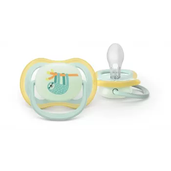 Philips Avent Ultra Air Night dudlík 0-6 měsíců, 2 ks, svítící ve tmě, Neutral