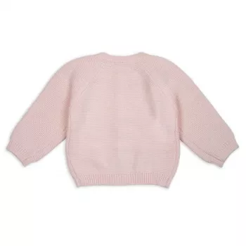 Dětská pletená bunda Lodger Topper Knit Merino, tan, velikost 68