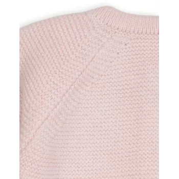 Dětská pletená bunda Lodger Topper Knit Merino, tan, velikost 68