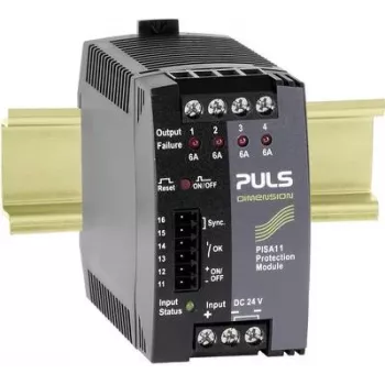 Elektronický jisticí modul PULS DIMENSION PISA11.406 4kanálový 24V DC 4x6A