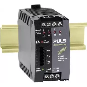 Elektronický ochranný modul PULS DIMENSION PISA11.203206 4kanálový 24V DC, 2x3A + 2x6A, na DIN lištu