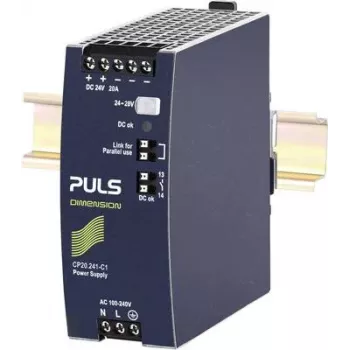 Napájecí zdroj na DIN lištu PULS CP20.241-C1 480 W 24 VDC 20 A