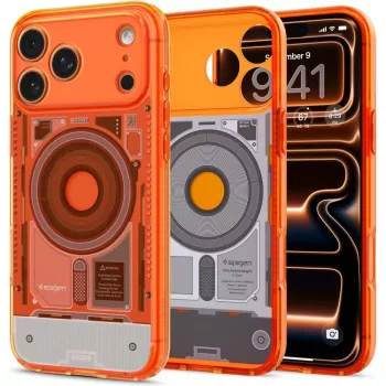 Pouzdro Spigen Ultra Hybrid Mag C1 pro iPhone 17 Pro Max / 18 Pro Max - mandarinkové
