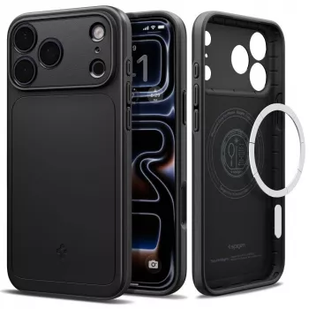Pouzdro Spigen Thin Fit MagSafe pro iPhone 17 Pro Max / 18 Pro Max - černé