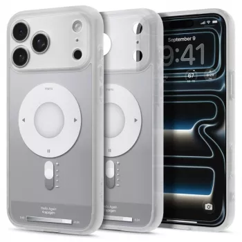Pouzdro Spigen Ultra Hybrid MagSafe pro iPhone 17 Pro Max / 18 Pro Max - Classic Silver