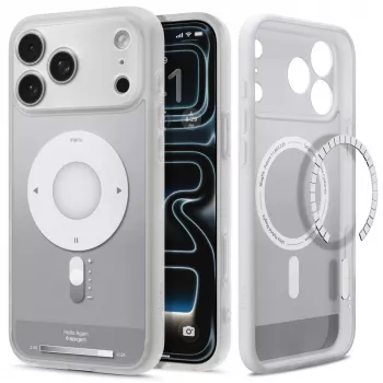 Pouzdro Spigen Ultra Hybrid MagSafe pro iPhone 17 Pro Max / 18 Pro Max - Classic Silver