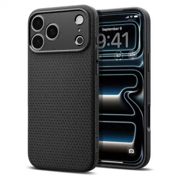 Pouzdro Spigen Liquid Air pro iPhone 18 Pro Max / 17 Pro Max - matná černá