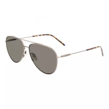 ZEISS Men's Sunglasses ZS22107SP-71 Black/Grey Rectangle 59mm