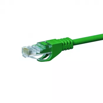 Síťový patch kabel DSIT CAT 5e U/UTP, 7,5 m, zelený, CCA, RJ45 DC-C53-075