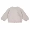 Dětská pletená bunda Lodger Topper Knit Merino z merino vlny, Birch, velikost 56