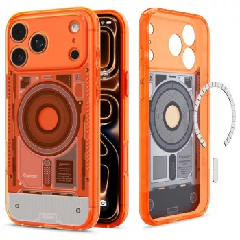 Pouzdro Spigen Ultra Hybrid MagSafe pro iPhone 17 Pro / 18 Pro - C1 Tangerine