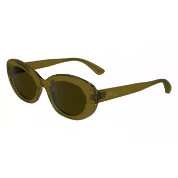 Dámské hranaté sluneční brýle Longchamp LO756S havana rám hnědé gradientové sklo 50/21/140 mm LO756S5021200