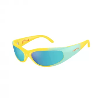 Arnette AN4302-30201U Unisex Rectangular Sunglasses, Matte Black Frame, Dark Grey Lenses, 62-16-125 mm